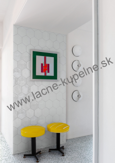 MARAZZI LUME WHITE MFFE ESAGONA 21x18,2 cm hexagónový obklad